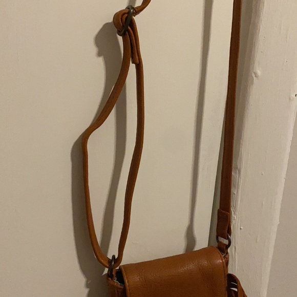 Day & Mood Cellphone Crossbody in Cognac - Picture 6 of 6
